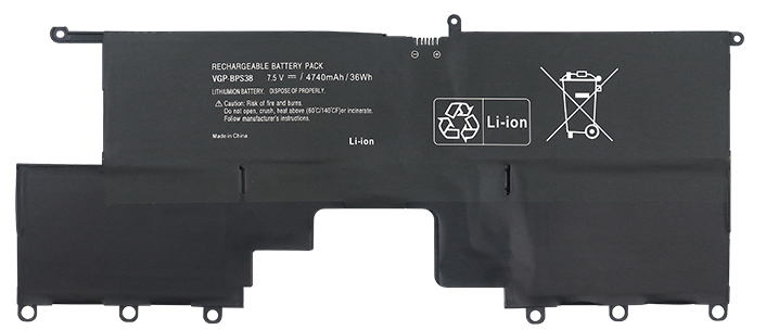 Laptop Battery Replacement for SONY VGP-BPS37 