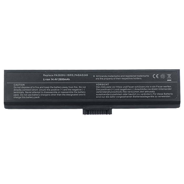 Laptop Battery Replacement for TOSHIBA PABAS248 