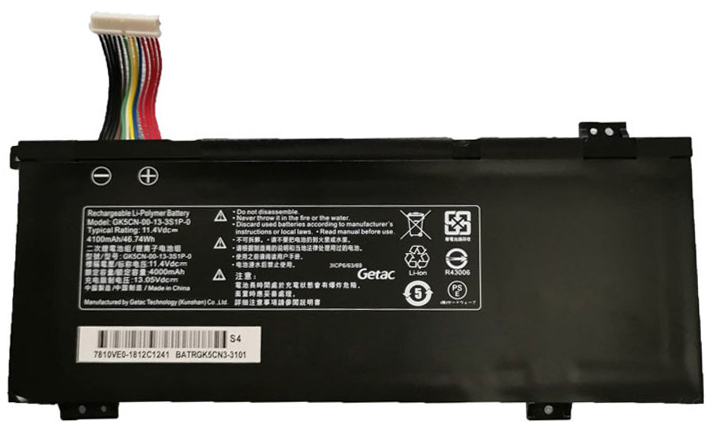 Laptop Battery Replacement for SCHENKER Z2-G 