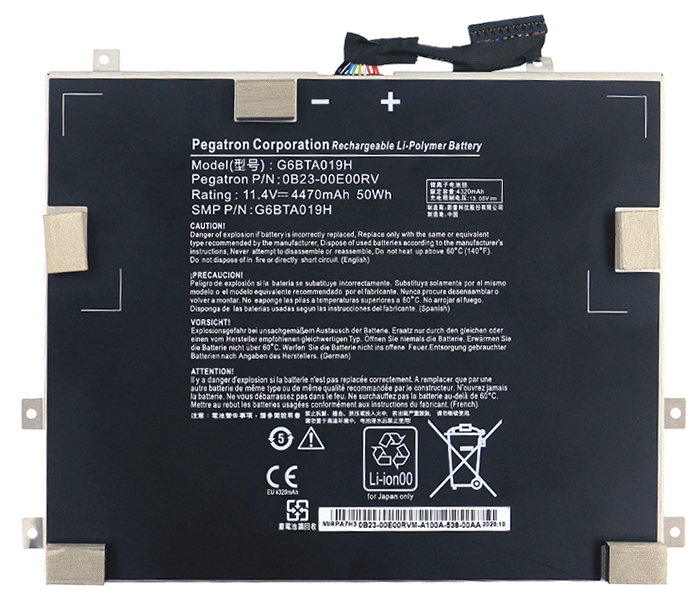 Laptop Battery Replacement for WACOM G6BTA019H 