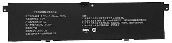 Laptop Battery Replacement for XIAOMI R13B01W 