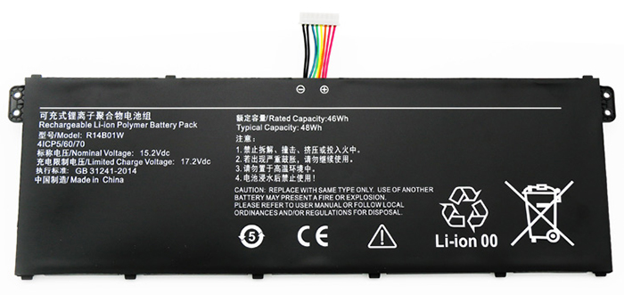 Laptop Battery Replacement for XIAOMI XMA1901-YN 